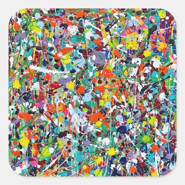 Adesivo Quadrado Partido Como se fosse 1999 Stickers (Frente)