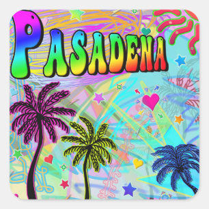 Adesivo Quadrado Pasadena Vivid Romance