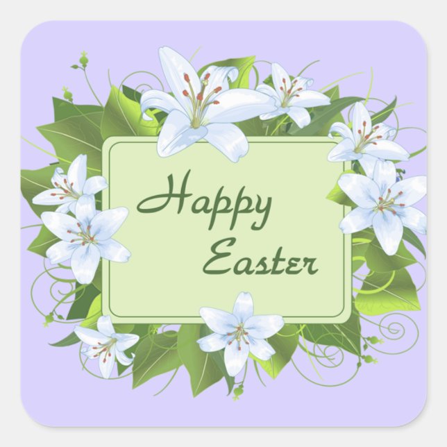 Adesivo Quadrado Páscoas (Frente)