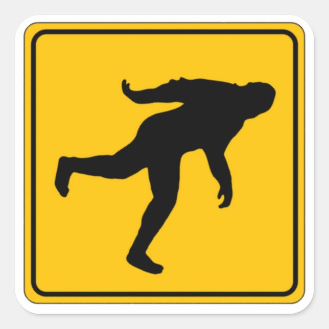 Adesivo Quadrado Passagem do Pé Grande (Frente)