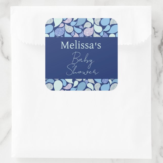 Adesivo Quadrado Pasta de Sereia Caçada Pousada Lágrimas Caçada Niv (Bolsa)