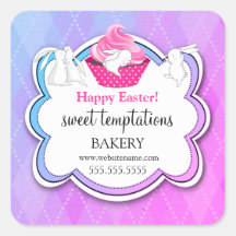 Pastagem de Bunnies Quiméricos Coloridos de Cupcak