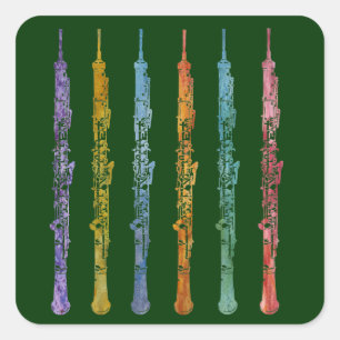 Adesivo Quadrado Pastéis de Oboe