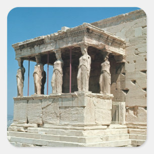 Adesivo Quadrado Patamar das donzelas, Erechtheion, c.421-405 BC
