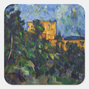 Adesivo Quadrado Paul Cezanne - Chateau Noir