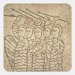 Adesivo Quadrado Pavimento de St John o evangelista