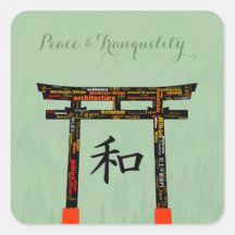 Peace Torii (a preto)