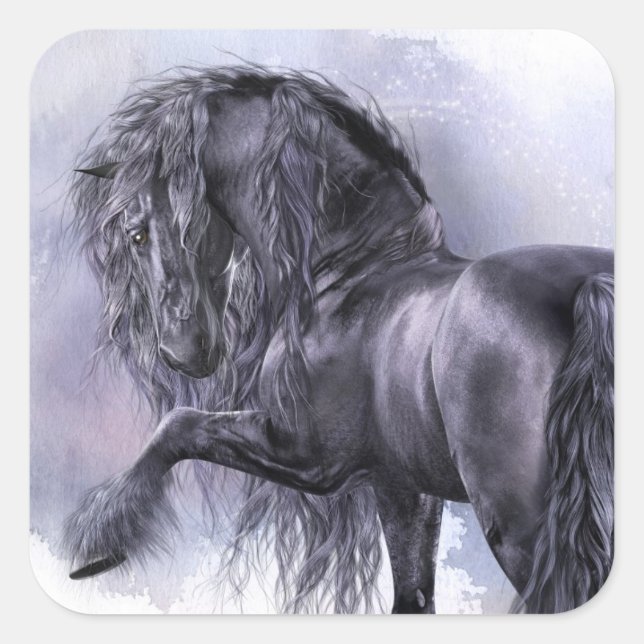 Adesivo Quadrado Pearings Pretos (Frente)