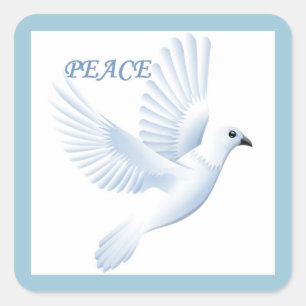 ADESIVO QUADRADO PEAVE DOVE SQUARE STICKER
