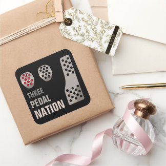 Adesivo Quadrado PEDAL NATION Sticker