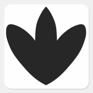 Adesivo Quadrado Pegada do Dinossauro