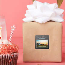 Pegue o capacete da salvação - Stickers quadrados