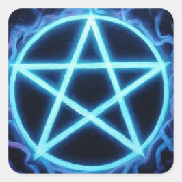 Adesivo Quadrado Pentacles4Pagans