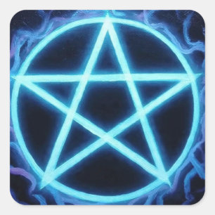 Adesivo Quadrado Pentacles4Pagãos