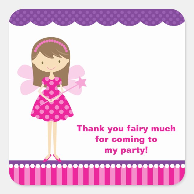 Adesivo Quadrado Pentes de Leite Rosa e Púrpura (Frente)