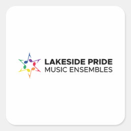 Adesivo Quadrado Pentes quadrados de orgulho Lakeside