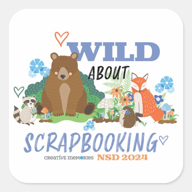 Adesivo Quadrado Pentes quadrados NSD 2024 (Frente)