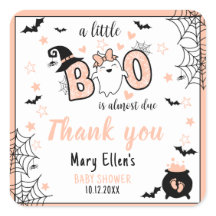 PEQUENO CHÁ DE FRALDAS PINK HALLOWEEN, OBRIGADO