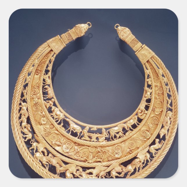 Adesivo Quadrado Percado crescente de Tolstaya Mogila (Frente)