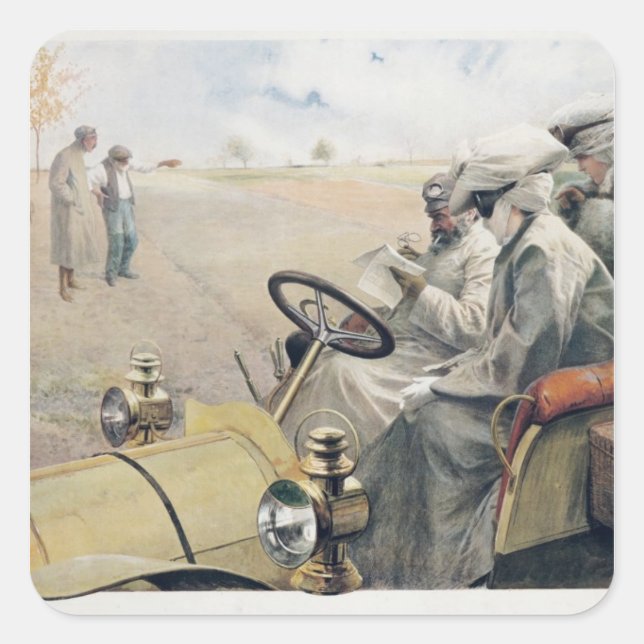 Adesivo Quadrado Perdido! (Frente)