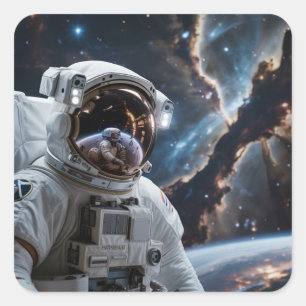 Adesivo Quadrado Perdido nas Estrelas