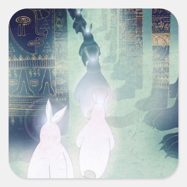 Adesivo Quadrado Peregrinação 2012 (Frente)