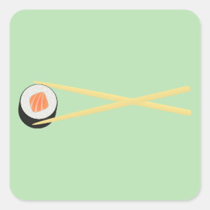 Adesivo Quadrado Perfeito Sushi I