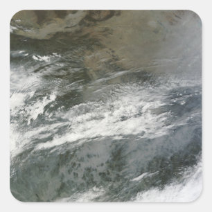 Adesivo Quadrado Perigo sobre a China