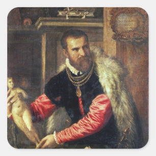 Adesivo Quadrado Perito da arte de Jacopo Strada