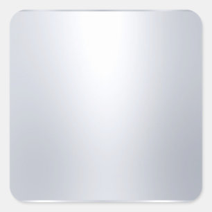 Adesivo Quadrado Personalização Moderna Elegante do Modelo de aparê