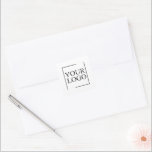 Adesivo Quadrado Personalizada Ideia personalizada Adicionar logoti<br><div class="desc">Logotipo Personalizado De Adição De Ideia De Casamento Personalizado. Você pode personalizá-lo com sua foto,  logotipo ou texto. Você pode colocá-los como quiser na página de personalização. Moderno,  único,  simples ou pessoal,  é sua escolha.</div>