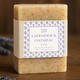 Adesivo Quadrado Personalizado Business Sticker para Sabão de Lavan