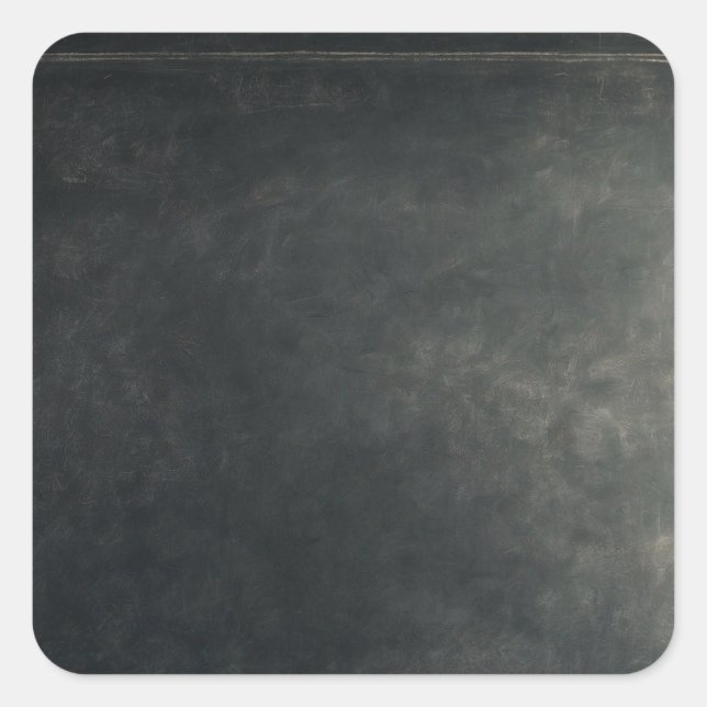 Adesivo Quadrado Personalizado Personalizado Seu Quadro Preto (Frente)