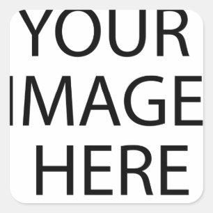 Adesivo Quadrado Personalizado Personalizado Sua Própria Fotografia