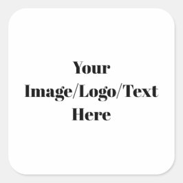 Adesivo Quadrado Personalizar ou personalizar
