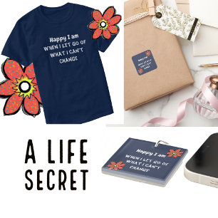 Adesivo Quadrado Personalizar Tipografia de Cotação