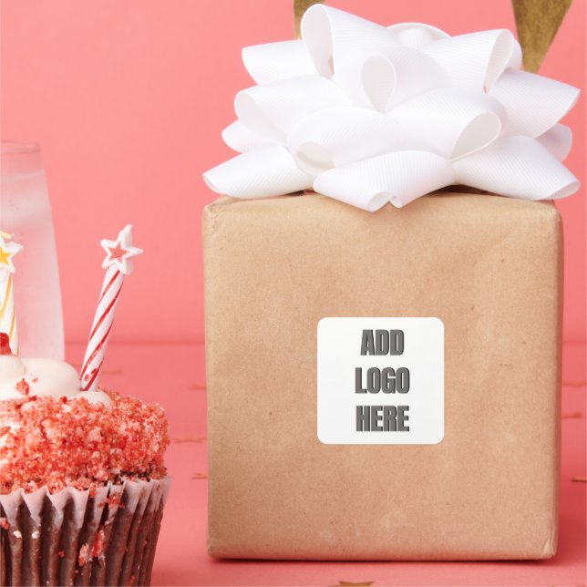 Adesivo Quadrado Personalize seu (Festa)