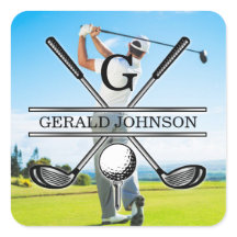 Personalize Seu Design de Monograma de Golfe de Im