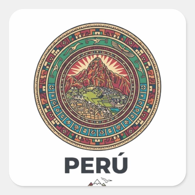 ADESIVO QUADRADO PERU (Frente)