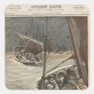 Adesivo Quadrado Pescadores de Terra Nova