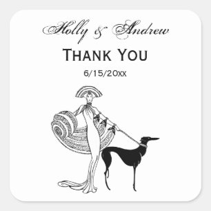 Adesivo Quadrado Pessoas-Mulher-Cão-PreenchidoIn-ArtDeco-Trans-BG-A