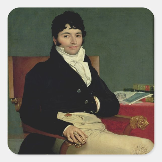 Adesivo Quadrado Philibert Riviere 1805 (Frente)