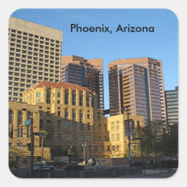 Adesivo Quadrado Phoenix, Centro Arizona