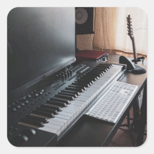 Adesivo Quadrado Piano incrível