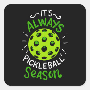 Adesivo Quadrado Pickleball - Estação Pickleball