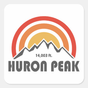 Adesivo Quadrado Pico de Huron
