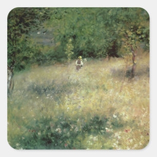 Adesivo Quadrado Pierre um o primavera de Renoir   em Chatou