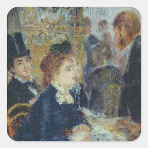 Adesivo Quadrado Pierre um Renoir no Caf?