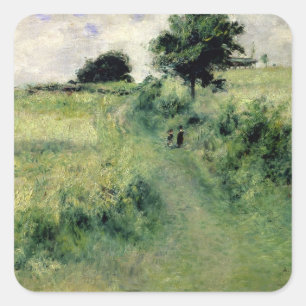 Adesivo Quadrado Pierre um Renoir   o Molhar-lugar