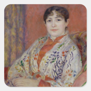 Adesivo Quadrado Pierre uma senhora Heriot de Renoir  